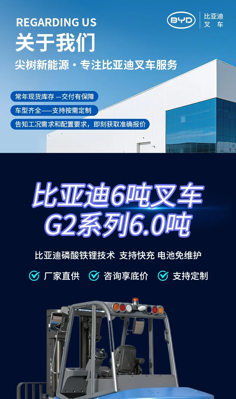 BYD 6 طن رافعة شوكية كهربائية(الرقم1) BYD 6 طن رافعة شوكية كهربائية(الرقم1)